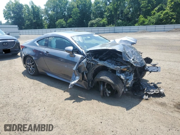 2015 Lexus RC 350 F Sport z VIN JTHSE5BC0F5004302, wystawiony jako Copart lot #62774505 z przebiegiem Nie podano mil oraz Szkoda całkowita • Salvage title. Historia ofert i sprzedaży dostępna na DreamBid. Obrazek 4.
