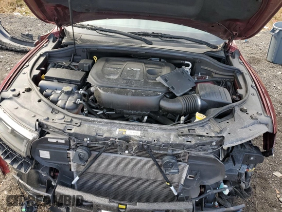 2018 Dodge Durango GT with VIN 1C4RDJDG5JC187468, listed as a Copart auction lot 44335735 with 62,567 mi miles and Salvage title. Bid and sale history available at DreamBid. Image 12.