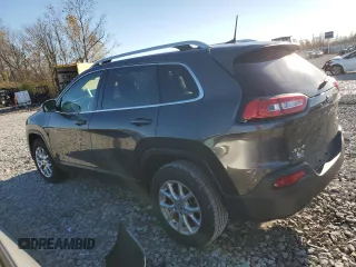 2018 Jeep Cherokee Latitude Plus with VIN 1C4PJMLXXJD517893, listed as a Copart auction lot 81373934 with 49,747 mi miles and Salvage Title. Bid and sale history available at DreamBid. Image 2.
