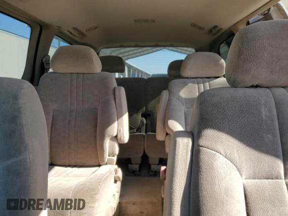 2002 Toyota Sienna LE with VIN 4T3ZF13C22U423405, listed as a Copart auction lot 53753045 with 208,523 mi miles and Salvage Title. Bid and sale history available at DreamBid. Image 10.