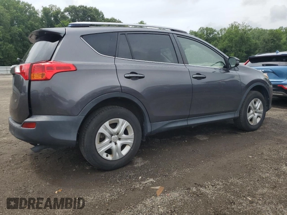 2014 Toyota RAV4 LE with VIN JTMZFREV2EJ021058, listed as a Copart auction lot 64478785 with 71,108 mi miles and Salvage title. Bid and sale history available at DreamBid. Image 3.