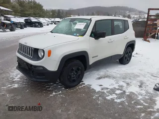 2016 Jeep Renegade Sport with VIN ZACCJBAT0GPD05985, listed as a IAAI auction lot 41564300 with 31,707 mi miles and . Bid and sale history available at DreamBid. Image 2.