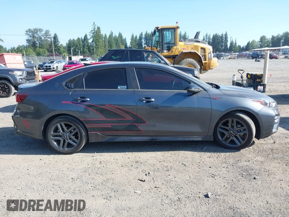 2021 Kia Forte GT-Line with VIN 3KPF34AD2ME418132, listed as a IAAI auction lot 42736894 with 58,901 mi miles and . Bid and sale history available at DreamBid. Image 13.