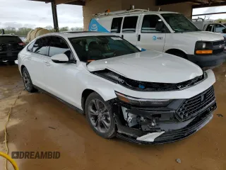 2023 Honda Accord EX-L with VIN 1HGCY2F68PA001108, listed as a Copart auction lot 51222075 with 34,919 mi miles and Salvage title. Bid and sale history available at DreamBid. Image 4.