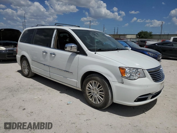 2015 Chrysler Town & Country Limited Platinum with VIN 2C4RC1GG0FR584244, listed as a Copart auction lot 67665184 with 188,999 mi miles and Salvage Title. Bid and sale history available at DreamBid. Image 4.