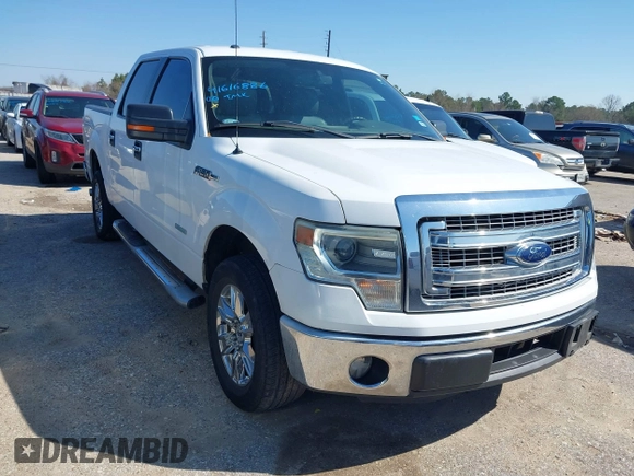 2014 Ford F-150 XL with VIN 1FTFW1CT0EKF35393, listed as a IAAI auction lot 41616886 with 138,535 mi miles. Bid and sale history available at carsss.com. Image 1.