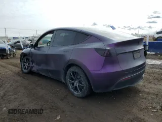 2021 Tesla Model Y Long Range with VIN 5YJYGDEE5MF269466, listed as a Copart auction lot 45603795 with 70,924 mi miles and Salvage Title. Bid and sale history available at DreamBid. Image 2.