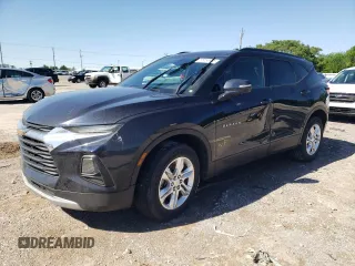 2020 Chevrolet Blazer LT z VIN 3GNKBBRA3LS606939, wystawiony jako Copart lot #55058975 z przebiegiem 42 243 mil mil oraz Szkoda całkowita • Salvage title. Historia ofert i sprzedaży dostępna na DreamBid. Obrazek 1.