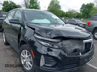 2024 Chevrolet Equinox LT with VIN 3GNAXKEG8RL220172, listed as a IAAI auction lot 42329383 with 14,400 mi miles and . Bid and sale history available at DreamBid. Image 1.