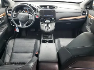 2017 Honda CR-V EX-L with VIN 2HKRW1H89HH510870, listed as a Copart auction lot 51213155 with 74,828 mi miles and Salvage Title. Bid and sale history available at DreamBid. Image 8.