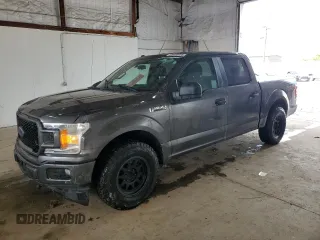 2019 Ford F-150 XL with VIN 1FTEW1CP9KKF28680, listed as a Copart auction lot 59458855 with 149,284 mi miles and Salvage title. Bid and sale history available at DreamBid. Image 1.