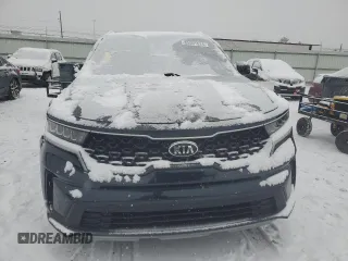 2021 Kia Sorento Hybrid S with VIN KNDRG4LG3M5061144, listed as a Copart auction lot 85591824 with 50,252 mi miles and Salvage Title. Bid and sale history available at carsss.com. Image 5.