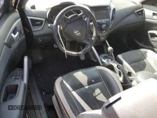 2015 Hyundai Veloster Turbo with VIN KMHTC6AE5FU243513, listed as a Copart auction lot 51278955 with 153,629 mi miles and Clean Title. Bid and sale history available at carsss.com. Image 8.