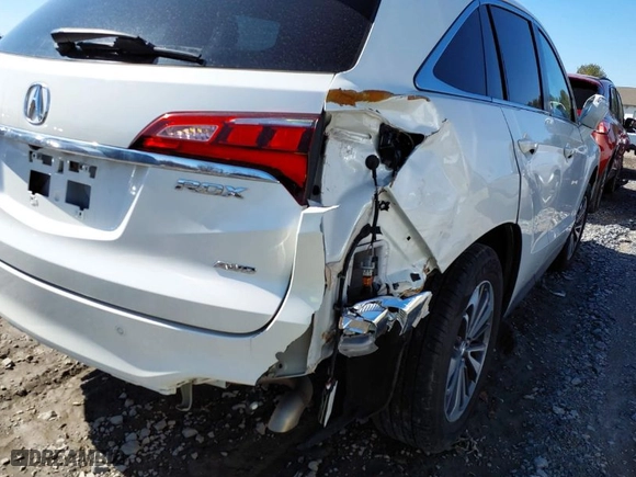 2018 Acura RDX w/Advance Pkg with VIN 5J8TB4H73JL018607, listed as a IAAI auction lot 41398838 with 115,458 mi miles. Bid and sale history available at carsss.com. Image 18.
