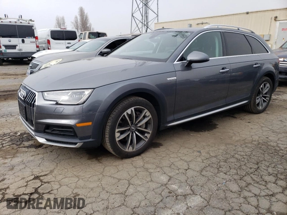 2018 Audi allroad A4 Premium with VIN WA17NAF43JA077242, listed as a Copart auction lot 40792563 with 29,209 mi miles and . Bid and sale history available at DreamBid. Image 1.