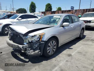 2011 Honda Accord EX z VIN 1HGCP2F79BA030573, wystawiony jako Copart lot #66288715 z przebiegiem 166 855 mil mil oraz Szkoda całkowita • Salvage title. Historia ofert i sprzedaży dostępna na DreamBid. Obrazek 1.