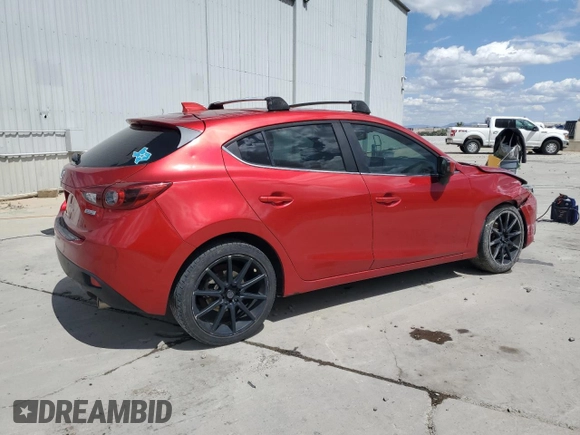 2014 Mazda 3 S Grand Touring z VIN JM1BM1M37E1187794, wystawiony jako Copart lot #57176965 z przebiegiem 183 166 mil mil oraz Szkoda całkowita • Salvage title. Historia ofert i sprzedaży dostępna na DreamBid. Obrazek 3.