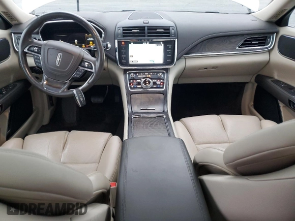 2017 Lincoln Continental Select with VIN 1LN6L9SP6H5627781, listed as a Copart auction lot 86077124 with 38,426 mi miles and Salvage title. Bid and sale history available at DreamBid. Image 8.