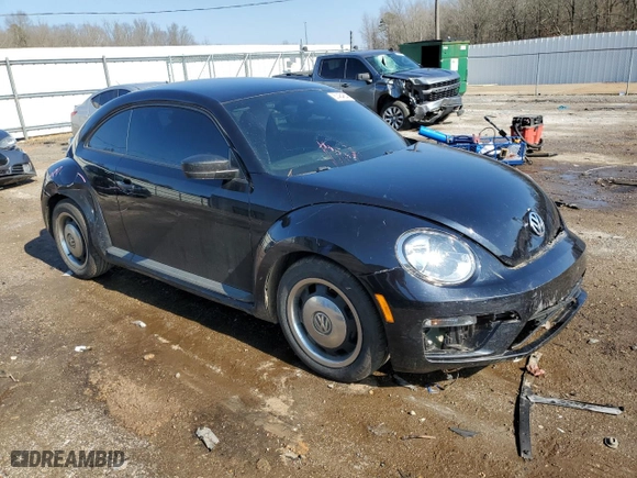 2017 Volkswagen Beetle 1.8T Fleet with VIN 3VWF17AT7HM615904, listed as a Copart auction lot 87484854 with 103,986 mi miles and Salvage Title. Bid and sale history available at carsss.com. Image 4.