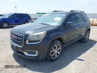 2013 GMC Acadia SLT with VIN 1GKKRRKDXDJ203761, listed as a IAAI auction lot 42065214 with 145,230 mi miles. Bid and sale history available at carsss.com. Image 2.