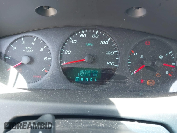 2012 Chevrolet Impala LS Fleet with VIN 2G1WF5E31C1302018, listed as a IAAI auction lot 42625669 with 153,691 mi miles and . Bid and sale history available at DreamBid. Image 7.