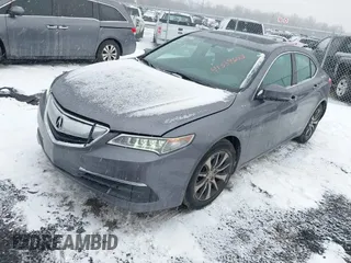 2017 Acura TLX with VIN 19UUB1F34HA001890, listed as a IAAI auction lot 41339623 with 64,434 mi miles. Bid and sale history available at carsss.com. Image 18.