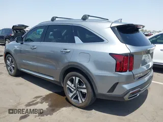 2023 Kia Sorento SX Prestige with VIN KNDRMDLH3P5178664, listed as a IAAI auction lot 42638187 with 53,778 mi miles and . Bid and sale history available at DreamBid. Image 3.