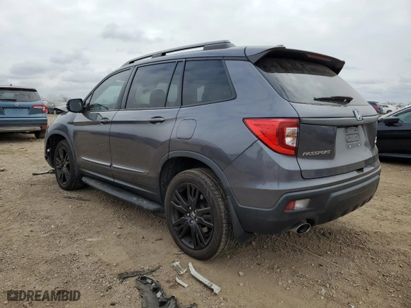 2019 Honda Passport Sport with VIN 5FNYF8H23KB001993, listed as a Copart auction lot 84406984 with 88,764 mi miles and Salvage Title. Bid and sale history available at carsss.com. Image 2.