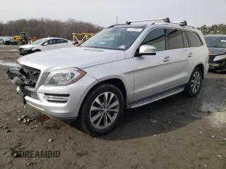 2016 Mercedes-Benz GL with VIN 4JGDF6EE4GA623726, listed as a Copart auction lot 43398835 with 129,571 mi miles and Salvage Title. Bid and sale history available at carsss.com. Image 1.