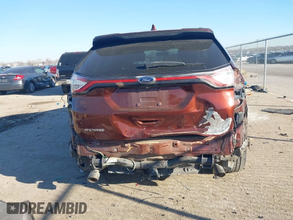 2015 Ford Edge SEL with VIN 2FMTK3J89FBB47286, listed as a IAAI auction lot 41681237 with 147,982 mi miles. Bid and sale history available at carsss.com. Image 6.