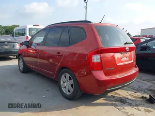 2008 Kia Rondo LX with VIN KNAFG526887128782, listed as a IAAI auction lot 42072865 with 125,882 mi miles. Bid and sale history available at carsss.com. Image 3.