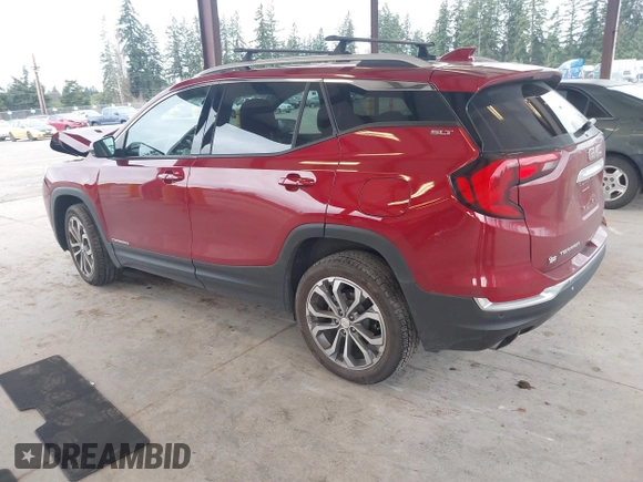 2019 GMC Terrain SLT with VIN 3GKALVEX3KL292140, listed as a IAAI auction lot 41910533 with 24,863 mi miles. Bid and sale history available at carsss.com. Image 3.