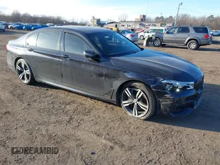 2017 BMW 7 Series 750i with VIN WBA7F0C34HGM21805, listed as a IAAI auction lot 41446797 with 88,753 mi miles and . Bid and sale history available at DreamBid. Image 1.