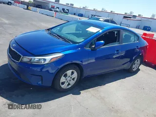 2017 Kia Forte LX with VIN 3KPFK4A77HE137768, listed as a IAAI auction lot 42019109 with 88,324 mi miles. Bid and sale history available at carsss.com. Image 14.