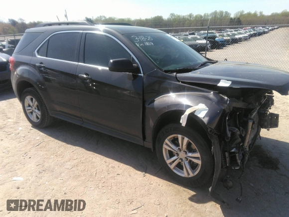 2015 Chevrolet Equinox LT with VIN 1GNALCEK8FZ121829, listed as a IAAI auction lot 41909361 with 143,625 mi miles. Bid and sale history available at carsss.com. Image 1.