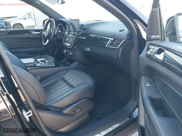 2017 Mercedes-Benz GLS with VIN 4JGDF6EE8HA855778, listed as a IAAI auction lot 41744342 with 89,012 mi miles. Bid and sale history available at carsss.com. Image 5.