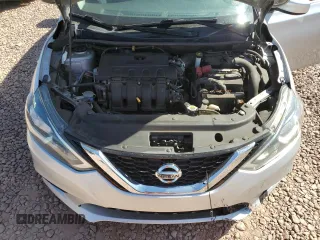 2017 Nissan Sentra S with VIN 3N1AB7AP6HY237695, listed as a Copart auction lot 52193425 with 187,850 mi miles and Salvage Title. Bid and sale history available at DreamBid. Image 12.