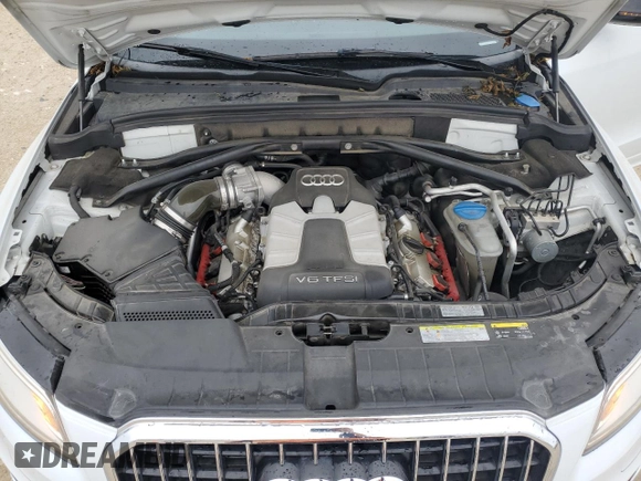 2015 Audi Q5 Premium Plus with VIN WA1DGAFP6FA090940, listed as a Copart auction lot 55791425 with 130,738 mi miles and Salvage title. Bid and sale history available at DreamBid. Image 12.