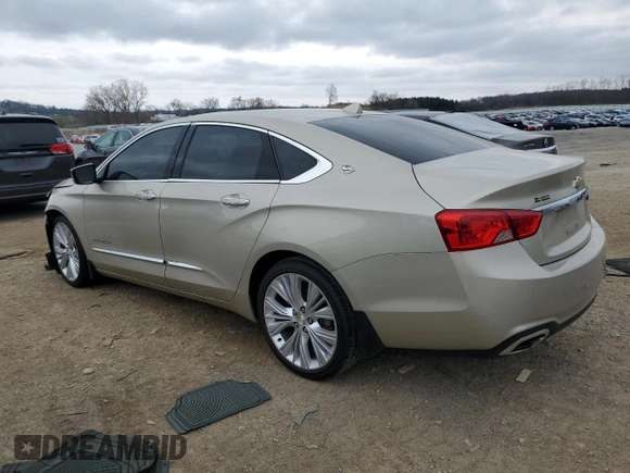 2014 Chevrolet Impala LTZ with VIN 2G1155S39E9142315, listed as a Copart auction lot 53278385 with 121,671 mi miles and Clean Title. Bid and sale history available at DreamBid. Image 2.