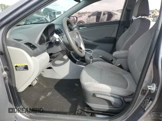 2015 Hyundai Accent GLS with VIN KMHCT4AEXFU906644, listed as a Copart auction lot 43817915 with 121,072 mi miles and Salvage Title. Bid and sale history available at carsss.com. Image 7.