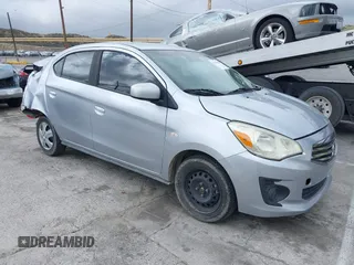 2019 Mitsubishi Mirage ES z VIN ML32F3FJ8KHF06016, wystawiony jako IAAI lot #41736310 z przebiegiem 50 805 mil mil oraz . Historia ofert i sprzedaży dostępna na DreamBid. Obrazek 1.
