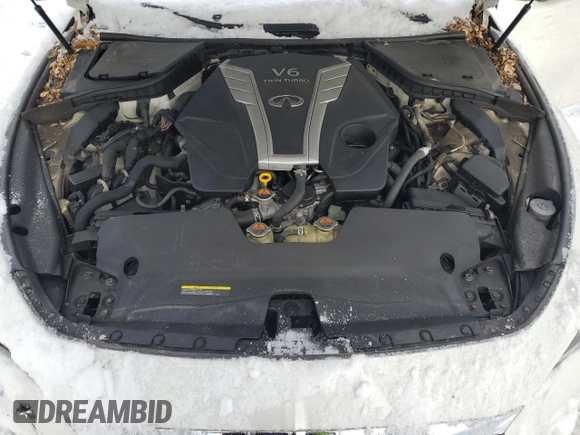2017 Infiniti Q60 Red Sport 400 with VIN JN1FV7EL7HM701214, listed as a Copart auction lot 43966315 with Not provided miles and Clean title. Bid and sale history available at DreamBid. Image 11.
