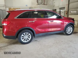2017 Kia Sorento LX with VIN 5XYPGDA35HG331060, listed as a Copart auction lot 50092745 with 50,833 mi miles and Salvage Title. Bid and sale history available at DreamBid. Image 3.