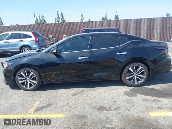 2020 Nissan Maxima SV with VIN 1N4AA6CV3LC363669, listed as a IAAI auction lot 41988306 with 87,766 mi miles and . Bid and sale history available at DreamBid. Image 14.