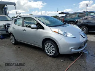 2015 Nissan LEAF SV with VIN 1N4AZ0CP1FC315812, listed as a Copart auction lot 63374323 with 64,358 mi miles. Bid and sale history available at carsss.com. Image 4.