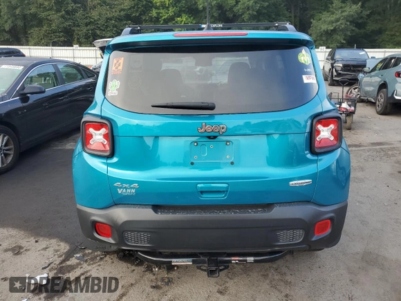 2022 Jeep Renegade Latitude z VIN ZACNJDB10NPN70675, wystawiony jako Copart lot #60787825 z przebiegiem 46 865 mil mil oraz Szkoda całkowita • Salvage title. Historia ofert i sprzedaży dostępna na DreamBid. Obrazek 6.