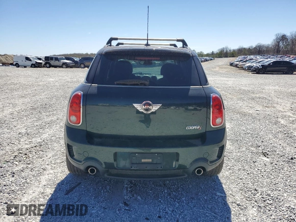 2012 MINI Countryman S with VIN WMWZC3C59CWL82258, listed as a Copart auction lot 49375545 with 131,846 mi miles and Clean Title. Bid and sale history available at DreamBid. Image 6.