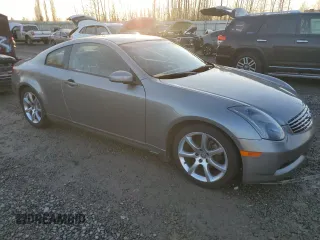 2004 Infiniti G35 Coupe w/Leather with VIN JNKCV54E14M813765, listed as a Copart auction lot 84535054 with 153,617 mi miles and Clean Title. Bid and sale history available at carsss.com. Image 4.