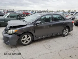 2012 Toyota Corolla L with VIN 5YFBU4EEXCP044820, listed as a Copart auction lot 51020175 with 119,293 mi miles and Salvage Title. Bid and sale history available at carsss.com. Image 1.