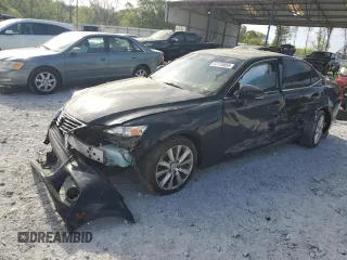 2016 Lexus IS 200t with VIN JTHBA1D25G5020683, listed as a Copart auction lot 51110855 with 83,629 mi miles and Salvage title. Bid and sale history available at DreamBid. Image 1.